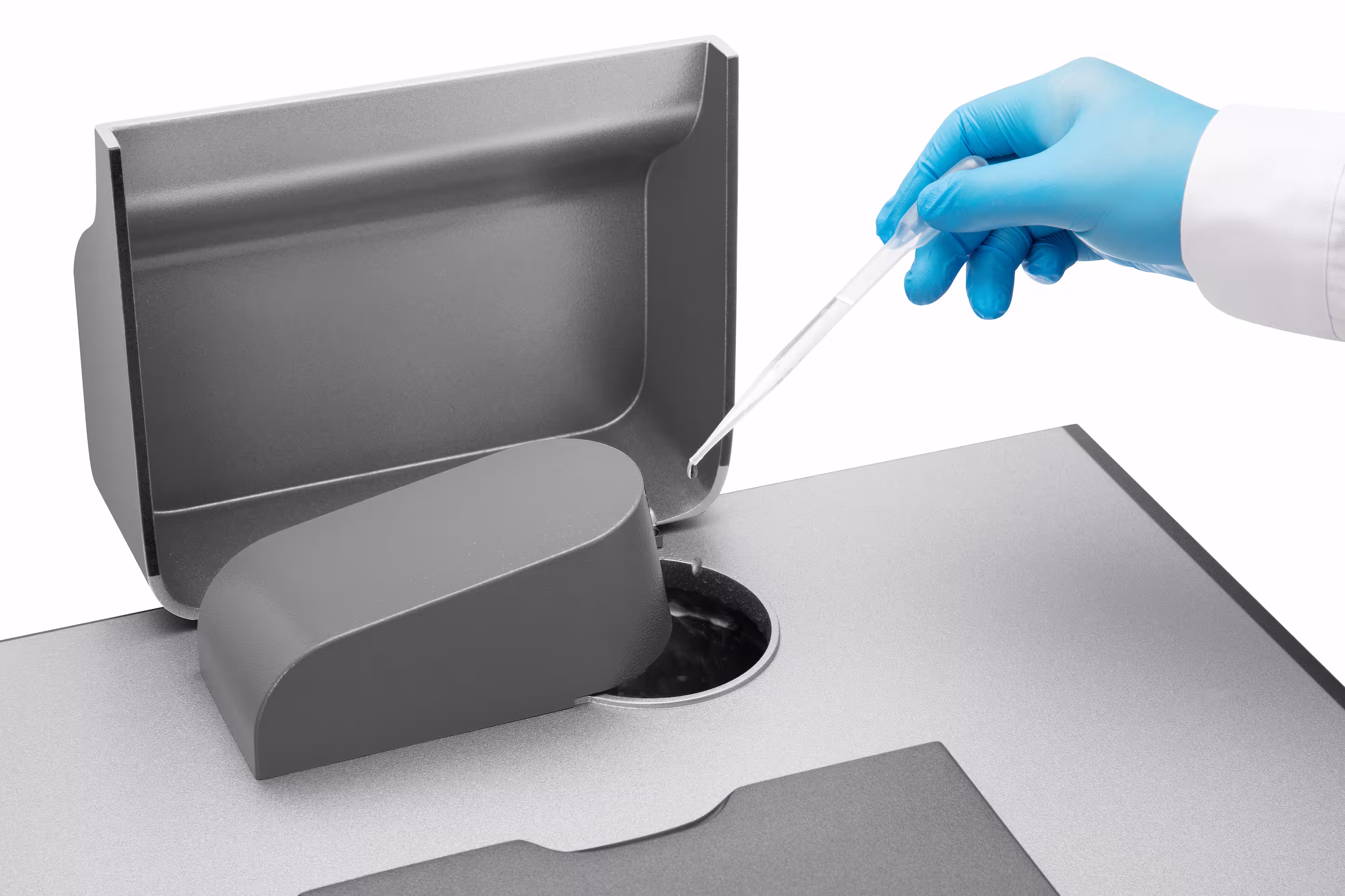 Bettersizer ST — DLOS Optical System and Sample Loading
