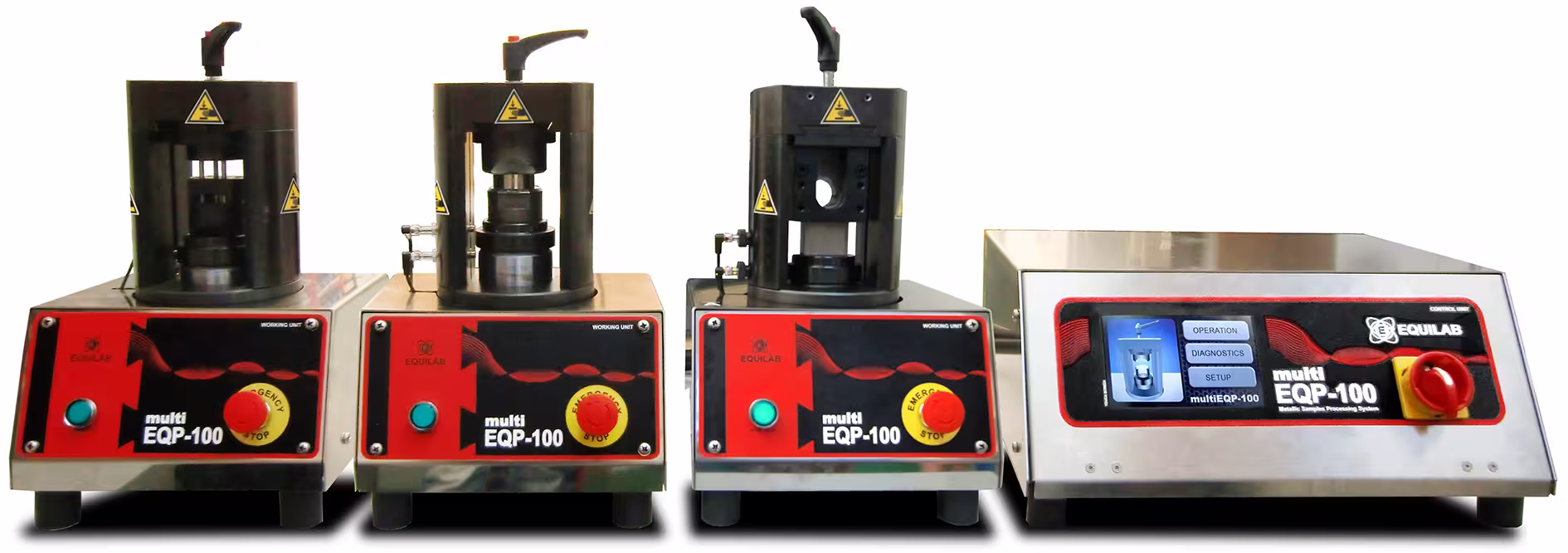 Equilab Multi EQP-100 Multi-Purpose Hydraulic Sample Preparation Unit