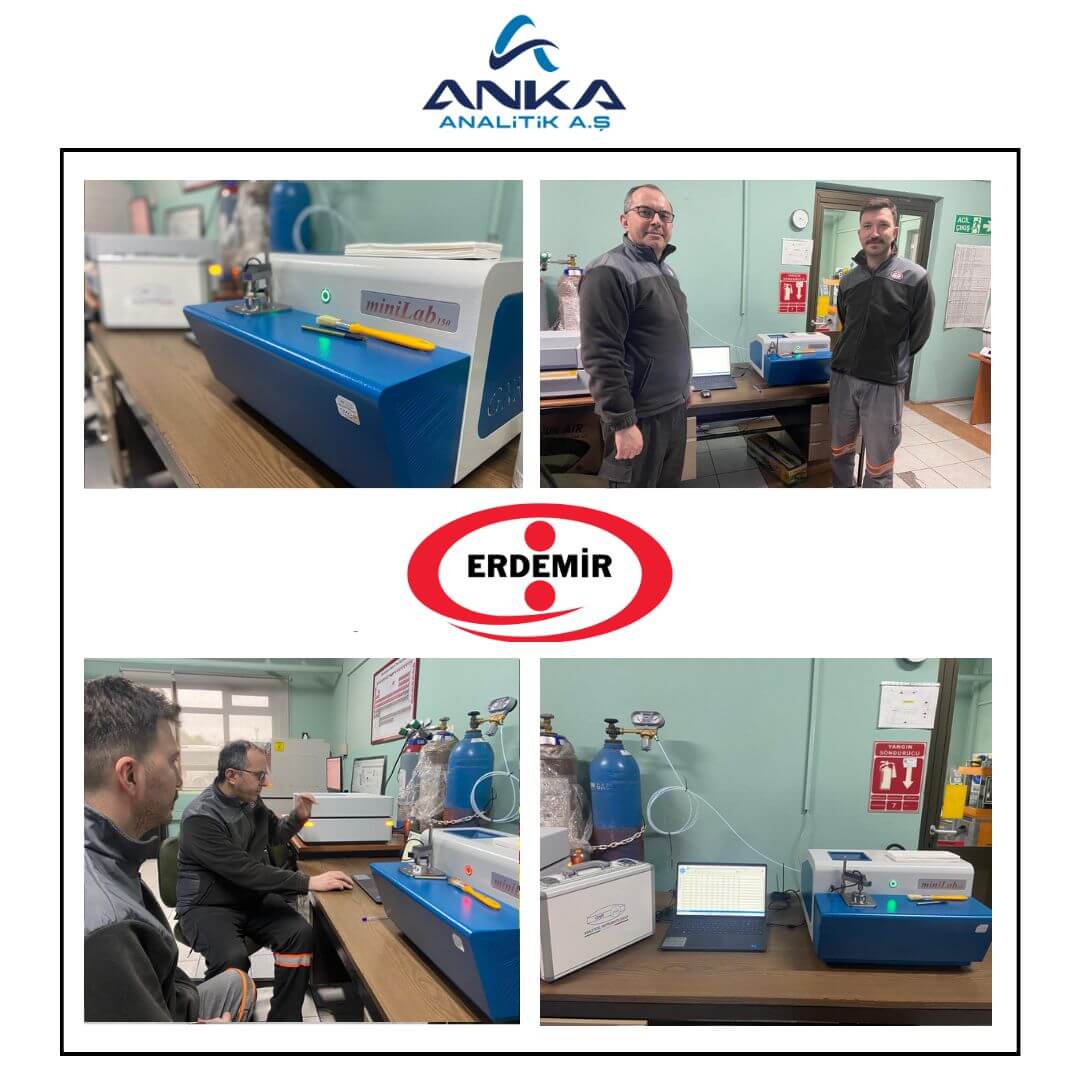 erdemir spectrometer installation